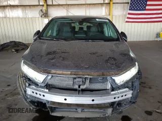 2023 Honda Odyssey EX-L with VIN 5FNRL6H61PB039234, listed as a Copart auction lot 46850505 with 45,731 mi miles and Non Repairable. Bid and sale history available at carsss.com. Image 5.