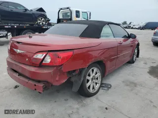 2008 Chrysler Sebring Touring with VIN 1C3LC55R28N634437, listed as a Copart auction lot 67752704 with 0 mi miles and Salvage Title. Bid and sale history available at carsss.com. Image 3.