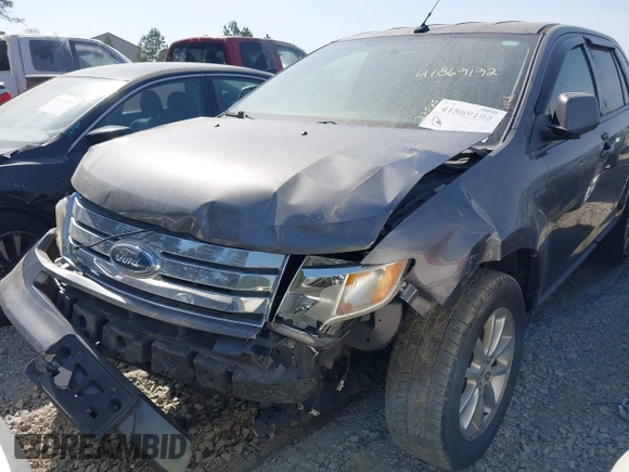 2010 Ford Edge SEL with VIN 2FMDK3JC0ABA36885, listed as a IAAI auction lot 41869192 with 187,549 mi miles. Bid and sale history available at carsss.com. Image 6.