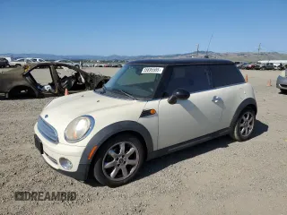 2010 MINI Hardtop with VIN WMWMF3C5XATZ66863, listed as a Copart auction lot 55695585 with 59,294 mi miles and Clean Title. Bid and sale history available at DreamBid. Image 1.