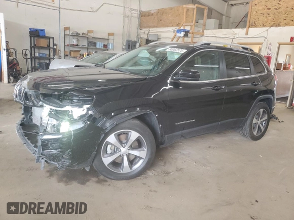 2020 Jeep Cherokee Limited z VIN 1C4PJMDN3LD541436, wystawiony jako Copart lot #60062575 z przebiegiem 51 621 mil mil oraz Szkoda całkowita • Salvage title. Historia ofert i sprzedaży dostępna na DreamBid. Obrazek 1.