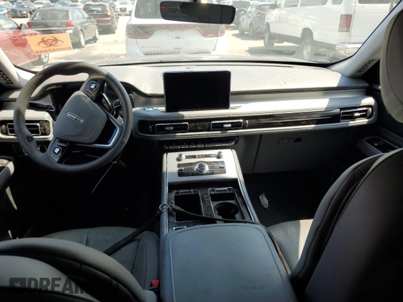 2021 Lincoln Aviator Reserve with VIN 5LM5J7WC1MGL14274, listed as a Copart auction lot 66223795 with Not provided miles and Salvage title. Bid and sale history available at DreamBid. Image 8.