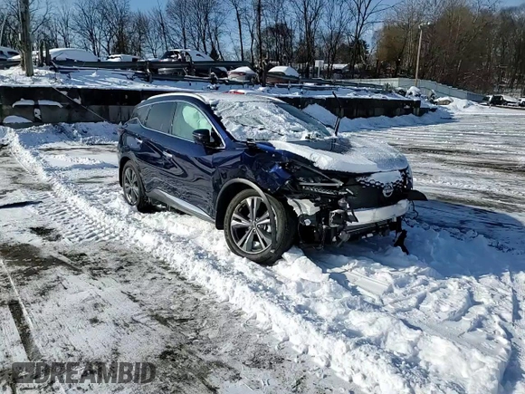 2023 Nissan Murano Platinum z VIN 5N1AZ2DSXPC109457, wystawiony jako Copart lot #89325045 z przebiegiem 7 685 mil mil oraz Szkoda całkowita • Salvage title. Historia ofert i sprzedaży dostępna na DreamBid. Obrazek 10.