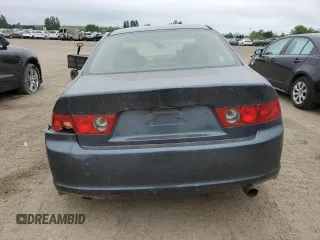 2006 Acura TSX with VIN JH4CL96856C802927, listed as a Copart auction lot 62552305 with Not provided miles and Salvage title. Bid and sale history available at DreamBid. Image 6.