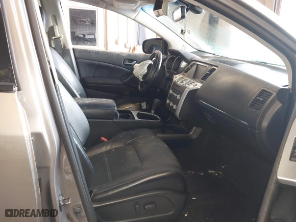 2012 Nissan Murano SV with VIN JN8AZ1MW4CW205342, listed as a IAAI auction lot 41681729 with 1 mi miles. Bid and sale history available at carsss.com. Image 5.