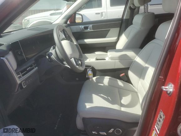 2024 Hyundai Santa Fe Calligraphy with VIN 5NMP54GL5RH044368, listed as a Copart auction lot 50746225 with 8,709 mi miles and Salvage Title. Bid and sale history available at carsss.com. Image 7.