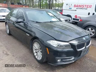 2016 BMW 5 Series 528i xDrive with VIN WBA5A7C57GG643446, listed as a IAAI auction lot 42039384 with 132,119 mi miles. Bid and sale history available at carsss.com. Image 1.
