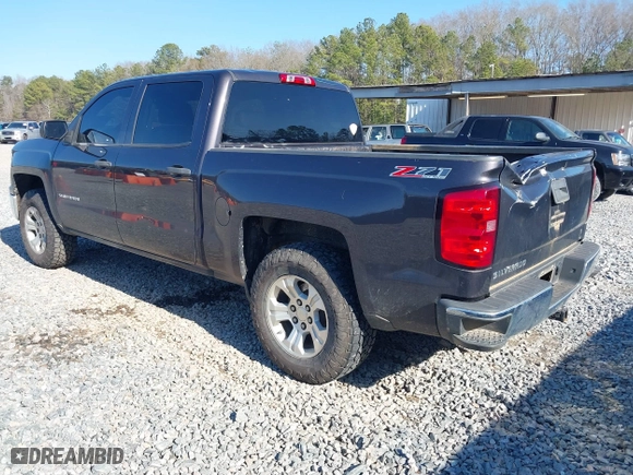 2014 Chevrolet Silverado 1500 LT with VIN 3GCUKREC6EG553001, listed as a IAAI auction lot 41415936 with 254,622 mi miles. Bid and sale history available at carsss.com. Image 3.