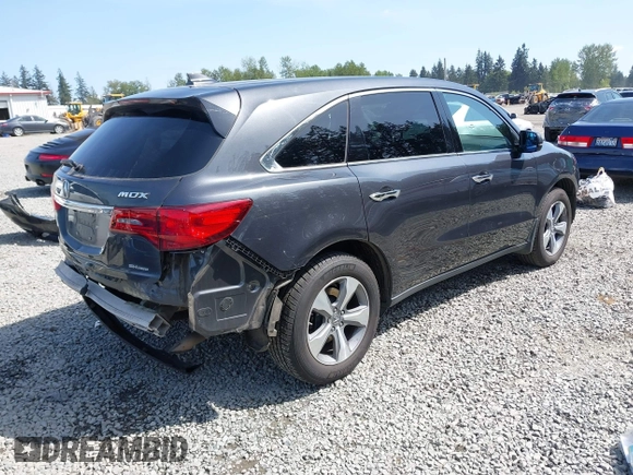 2015 Acura MDX with VIN 5FRYD4H23FB014665, listed as a IAAI auction lot 42146423 with 90,776 mi miles and . Bid and sale history available at DreamBid. Image 4.