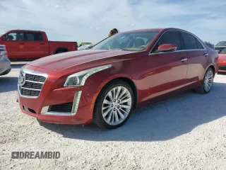 2014 Cadillac CTS Performance RWD with VIN 1G6AS5SX0E0132207, listed as a Copart auction lot 76741764 with 123,326 mi miles and Salvage title. Bid and sale history available at DreamBid. Image 1.