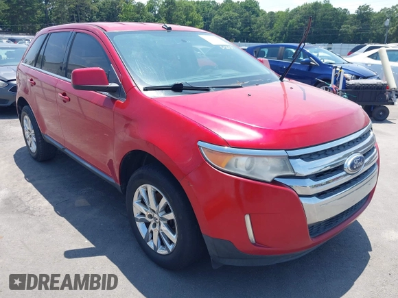 2011 Ford Edge Limited with VIN 2FMDK3KCXBBA50261, listed as a IAAI auction lot 42602013 with 162,801 mi miles and . Bid and sale history available at DreamBid. Image 1.