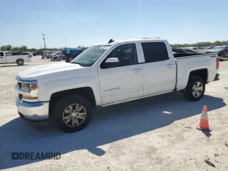 2017 Chevrolet Silverado 1500 LT with VIN 3GCUKREH4HG185529, listed as a Copart auction lot 49090275 with 183,796 mi miles and Salvage Title. Bid and sale history available at DreamBid. Image 1.
