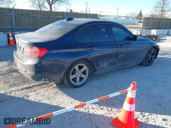 2013 BMW 3 Series 328i xDrive with VIN WBA3B5C57DF590497, listed as a IAAI auction lot 41424351 with 119,307 mi miles. Bid and sale history available at carsss.com. Image 4.