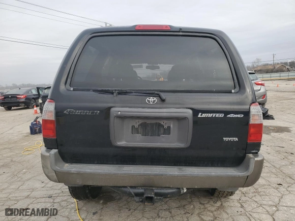 2000 Toyota 4Runner Limited with VIN JT3HN87R9Y0301521, listed as a Copart auction lot 44152905 with 226,077 mi miles and Clean Title. Bid and sale history available at carsss.com. Image 6.