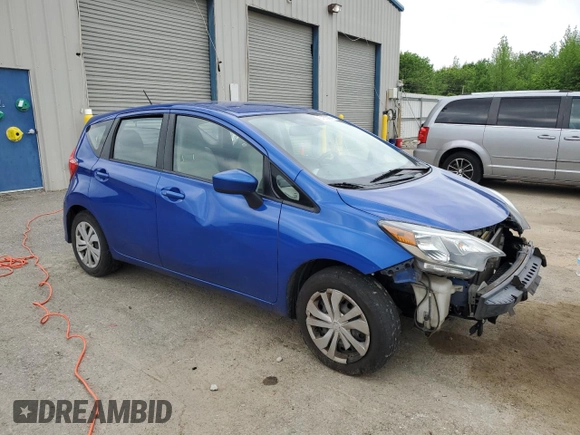 2017 Nissan Note SV with VIN 3N1CE2CP9HL365362, listed as a Copart auction lot 54353235 with Not provided miles and Salvage title. Bid and sale history available at DreamBid. Image 4.