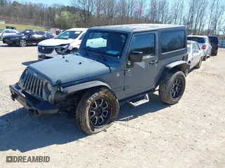 2014 Jeep Wrangler Sport with VIN 1C4AJWAG4EL316233, listed as a IAAI auction lot 41822428 with 64,548 mi miles. Bid and sale history available at carsss.com. Image 17.