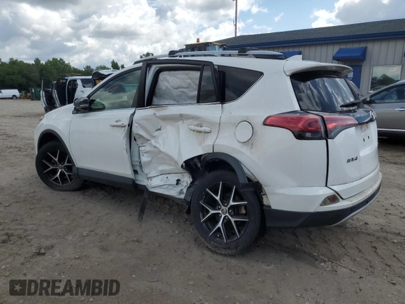 2016 Toyota RAV4 SE with VIN JTMNFREV3GJ064714, listed as a Copart auction lot 58355195 with Not provided miles and Salvage title. Bid and sale history available at DreamBid. Image 2.