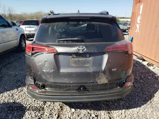 2018 Toyota RAV4 LE with VIN 2T3ZFREV8JW450863, listed as a Copart auction lot 47941585 with 16,786 mi miles and Salvage Title. Bid and sale history available at carsss.com. Image 6.