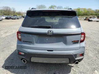 2023 Honda Passport TrailSport with VIN 5FNYF8H65PB040191, listed as a Copart auction lot 54735295 with Not provided miles and Salvage title. Bid and sale history available at DreamBid. Image 6.