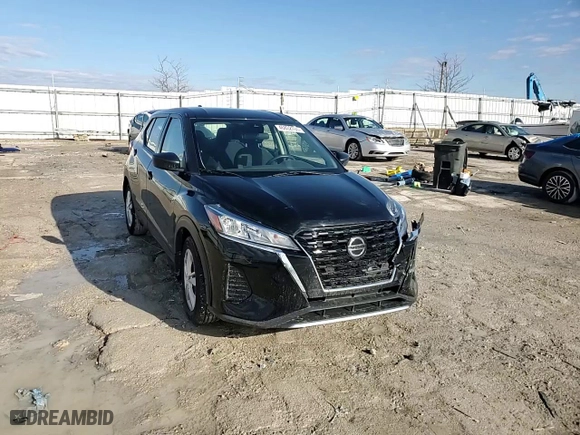 2021 Nissan Kicks S with VIN 3N1CP5BVXML496225, listed as a Copart auction lot 46802765 with 43,885 mi miles and Salvage Title. Bid and sale history available at carsss.com. Image 11.