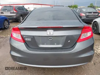 2012 Honda Civic Cpe EX with VIN 2HGFG3B8XCH550429, listed as a IAAI auction lot 42113645 with 176,872 mi miles. Bid and sale history available at carsss.com. Image 16.