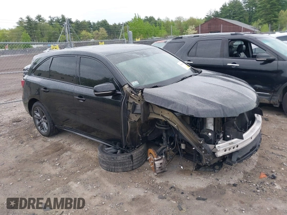 2019 Acura MDX Technology with VIN 5J8YD4H03KL025724, listed as a IAAI auction lot 39401800 with 66,988 mi miles and . Bid and sale history available at DreamBid. Image 1.