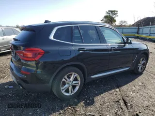 2020 BMW X3 xDrive30i with VIN 5UXTY5C09LLT37671, listed as a Copart auction lot 51134225 with 53,044 mi miles and Salvage Title. Bid and sale history available at DreamBid. Image 3.