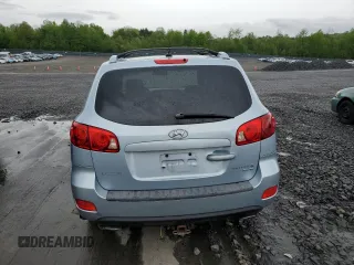 2007 Hyundai Santa Fe SE with VIN 5NMSH73E07H040588, listed as a Copart auction lot 56698875 with 177,099 mi miles and Salvage title. Bid and sale history available at DreamBid. Image 6.