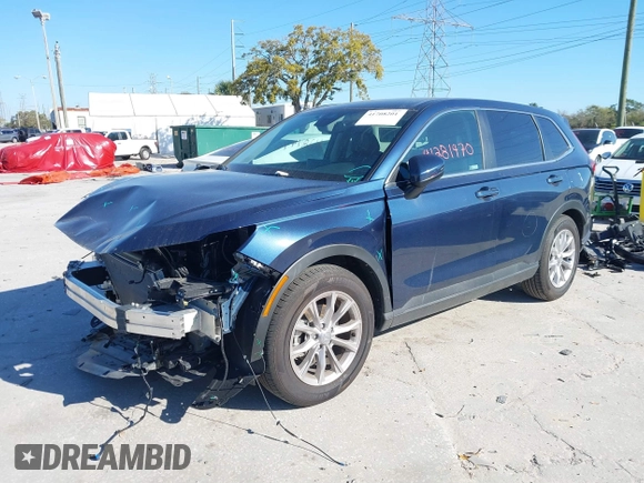 2024 Honda CR-V EX-L with VIN 2HKRS3H79RH334659, listed as a IAAI auction lot 41708201 with 15,943 mi miles and . Bid and sale history available at DreamBid. Image 18.