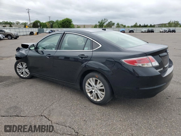 2009 Mazda 6 i Touring with VIN 1YVHP82A695M08273, listed as a Copart auction lot 57470735 with 206,616 mi miles and Salvage title. Bid and sale history available at DreamBid. Image 2.