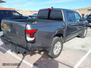 2023 Nissan Frontier SV with VIN 1N6ED1EJXPN659912, listed as a IAAI auction lot 41393027 with 20,745 mi miles. Bid and sale history available at carsss.com. Image 4.