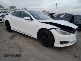 2016 Tesla Model S 70 kWh Battery with VIN 5YJSA1E19GF151945, listed as a Copart auction lot 83851454 with 74,473 mi miles and Non Repairable. Bid and sale history available at carsss.com. Image 4.
