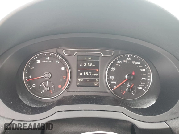 2015 Audi Q3 2.0T Prestige with VIN WA1GFCFS6FR011963, listed as a Copart auction lot 49292995 with 74,529 mi miles and Clean Title. Bid and sale history available at carsss.com. Image 9.