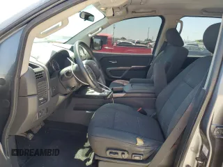 2015 Nissan Titan Pro-4X with VIN 1N6BA0EC5FN514184, listed as a Copart auction lot 56721065 with 127,283 mi miles and Salvage title. Bid and sale history available at DreamBid. Image 7.