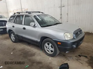 2004 Hyundai Santa Fe GLS with VIN KM8SC13D14U580633, listed as a Copart auction lot 61255995 with 207,212 mi miles and Clean title. Bid and sale history available at DreamBid. Image 4.