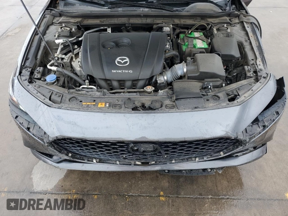 2019 Mazda 3 Preferred with VIN 3MZBPADL2KM112374, listed as a Copart auction lot 81246564 with 54,457 mi miles and Salvage Title. Bid and sale history available at DreamBid. Image 11.