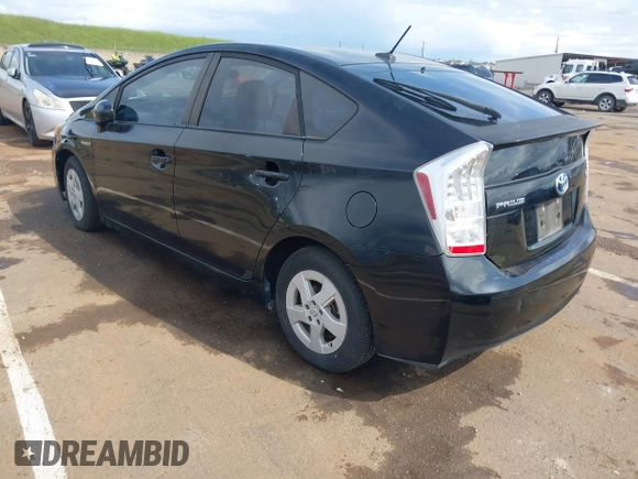 2011 Toyota Prius I with VIN JTDKN3DU2B0324966, listed as a IAAI auction lot 41947134 with 147,381 mi miles and . Bid and sale history available at DreamBid. Image 3.