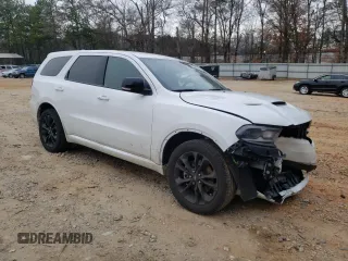 2022 Dodge Durango GT Plus with VIN 1C4RDHDG6NC203417, listed as a Copart auction lot 86397744 with 32,792 mi miles and Salvage Title. Bid and sale history available at DreamBid. Image 4.
