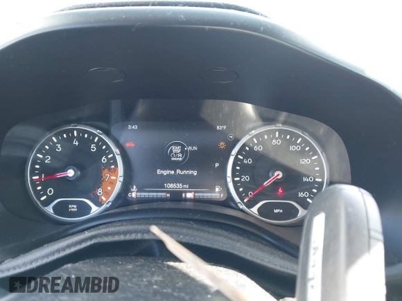 2016 Jeep Renegade Trailhawk with VIN ZACCJBCT9GPD32664, listed as a IAAI auction lot 42151784 with 108,535 mi miles and . Bid and sale history available at carsss.com. Image 7.