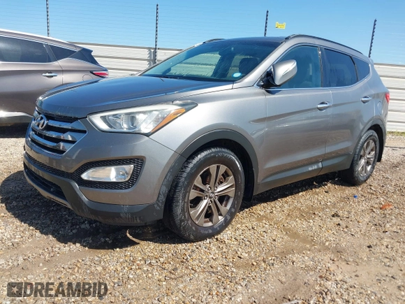 2014 Hyundai Santa Fe Sport with VIN 5XYZU3LB7EG189094, listed as a IAAI auction lot 41988073 with 201,527 mi miles. Bid and sale history available at carsss.com. Image 2.
