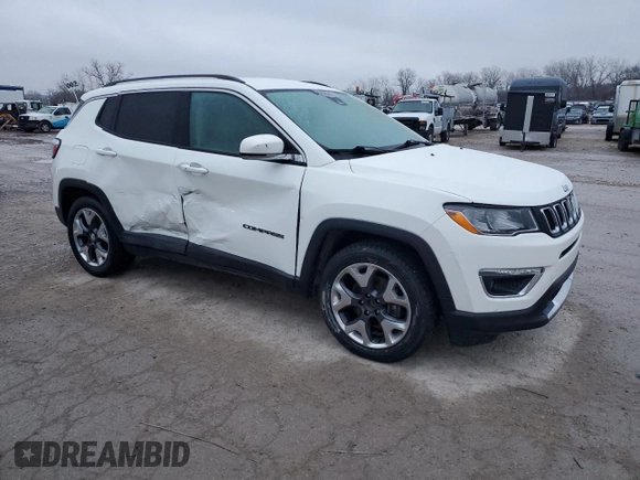 2021 Jeep Compass Limited with VIN 3C4NJCCB1MT511467, listed as a Copart auction lot 44198035 with 106,879 mi miles and Clean Title. Bid and sale history available at carsss.com. Image 4.