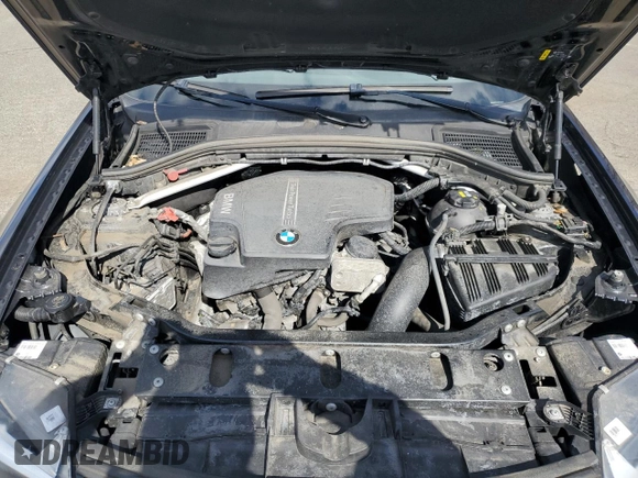 2017 BMW X3 xDrive28i z VIN 5UXWX9C31H0T19319, wystawiony jako Copart lot #50607795 z przebiegiem 137 741 mil mil oraz Szkoda całkowita • Salvage title. Historia ofert i sprzedaży dostępna na DreamBid. Obrazek 13.