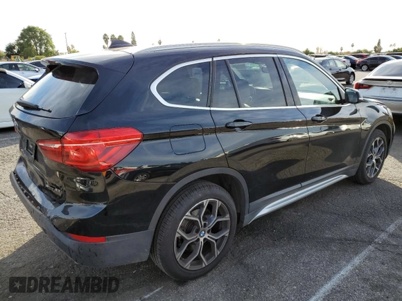 2021 BMW X1 sDrive28i with VIN WBXJG7C0XM5S94362, listed as a Copart auction lot 68538852 with 44,007 mi miles. Bid and sale history available at carsss.com. Image 3.