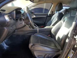 2019 Genesis G70 2.0T Advanced with VIN KMTG34LA1KU020708, listed as a Copart auction lot 81196544 with 120,635 mi miles and Salvage Title. Bid and sale history available at carsss.com. Image 7.