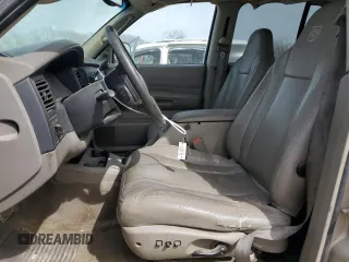 2004 Dodge Dakota SLT with VIN 1D7HG48N74S777684, listed as a Copart auction lot 49066395 with 213,419 mi miles and Salvage Title. Bid and sale history available at DreamBid. Image 7.