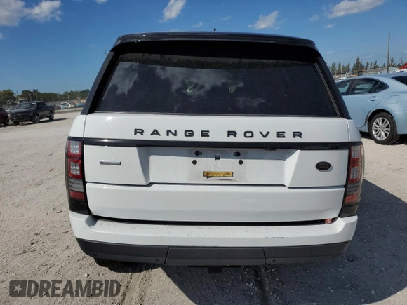 2016 Land Rover Range Rover z VIN SALGV3EF6GA270586, wystawiony jako Copart lot #50713995 z przebiegiem 57 552 mil mil oraz Szkoda całkowita • Salvage title. Historia ofert i sprzedaży dostępna na DreamBid. Obrazek 6.