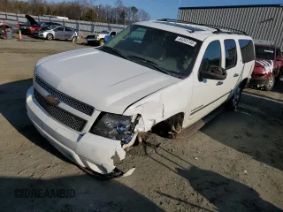 2012 Chevrolet Suburban LTZ with VIN 1GNSCKE04CR229681, listed as a Copart auction lot 44241745 with 227,789 mi miles and Salvage Title. Bid and sale history available at carsss.com. Image 1.