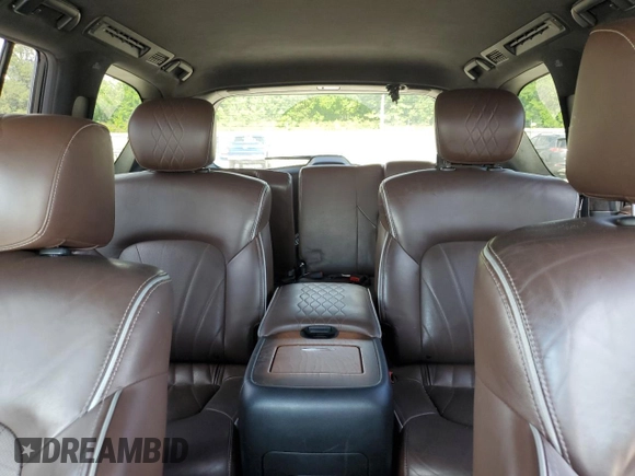 2016 Infiniti QX80 Limited with VIN JN8AZ2NE3G9120976, listed as a Copart auction lot 56722355 with 123,144 mi miles and Salvage title. Bid and sale history available at DreamBid. Image 10.