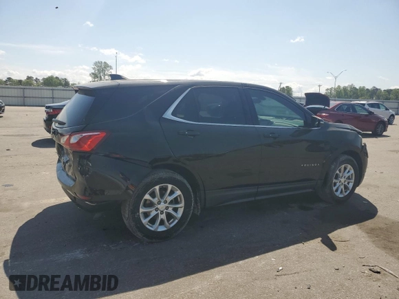 2018 Chevrolet Equinox LT with VIN 2GNAXJEV1J6291831, listed as a Copart auction lot 52679995 with 83,191 mi miles and Salvage title. Bid and sale history available at DreamBid. Image 3.
