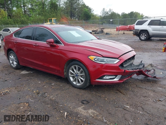 2017 Ford Fusion SE with VIN 3FA6P0HD8HR309469, listed as a IAAI auction lot 41891713 with 92,300 mi miles. Bid and sale history available at carsss.com. Image 1.